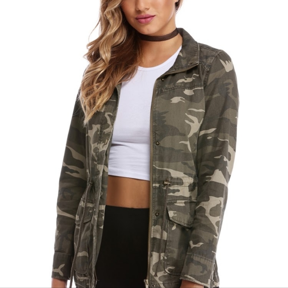 Camo Anorak Utility Jacket